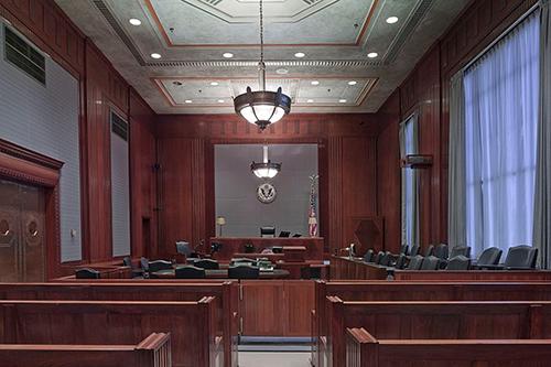 court room