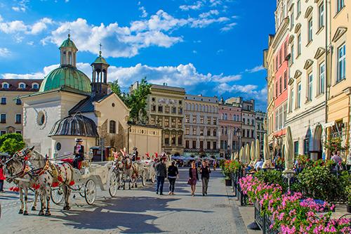 street in poland